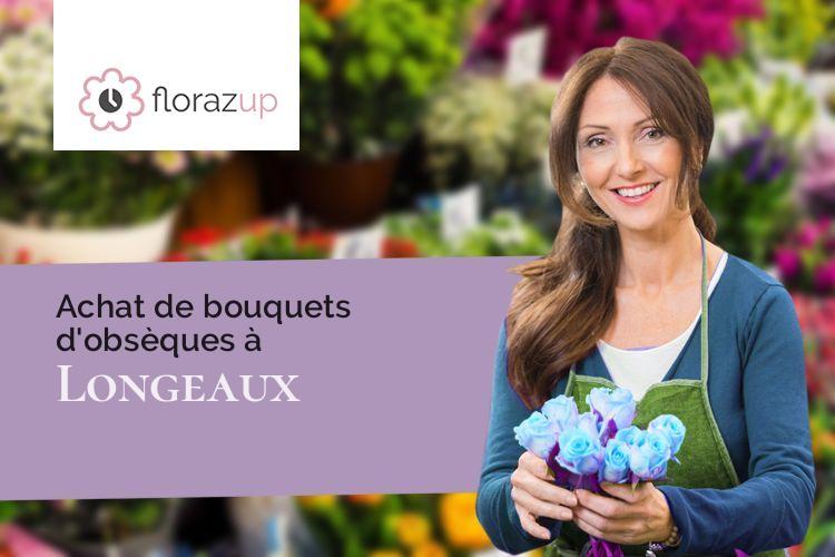 couronnes florales pour un enterrement à Longeaux (Meuse/55500)