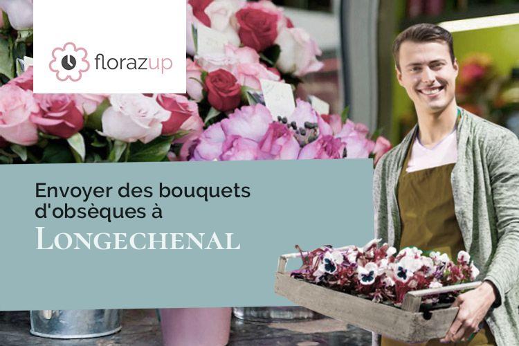 bouquets de fleurs pour des obsèques à Longechenal (Isère/38690)