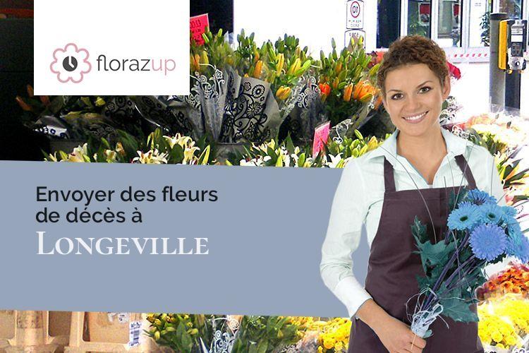 couronnes de fleurs pour un décès à Longeville (Doubs/25330)