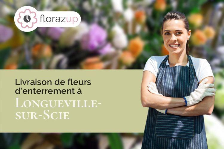 bouquets de fleurs pour un enterrement à Longueville-sur-Scie (Seine-Maritime/76590)