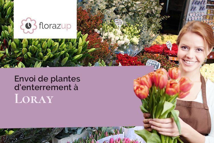 compositions florales pour un deuil à Loray (Doubs/25390)