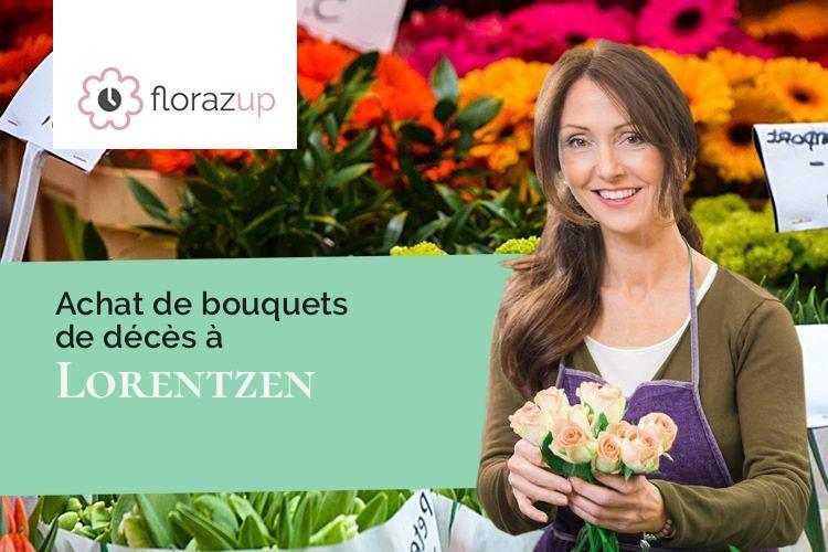 coupes de fleurs pour une crémation à Lorentzen (Bas-Rhin/67430)