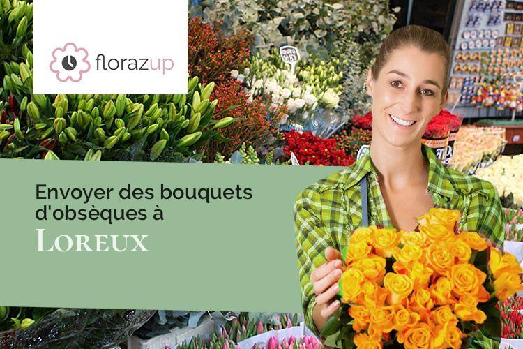 coupes de fleurs pour des obsèques à Loreux (Loir-et-Cher/41200)