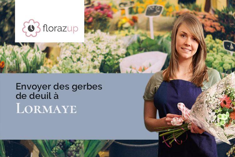 créations de fleurs pour un enterrement à Lormaye (Eure-et-Loir/28210)