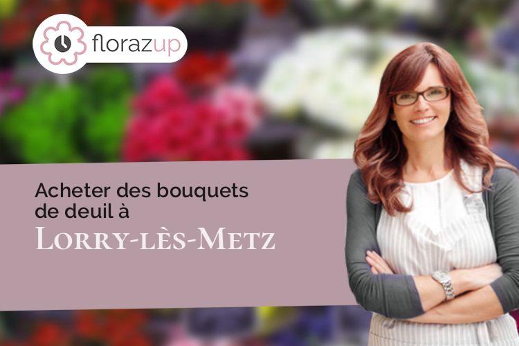 bouquets de fleurs pour un décès à Lorry-lès-Metz (Moselle/57050)