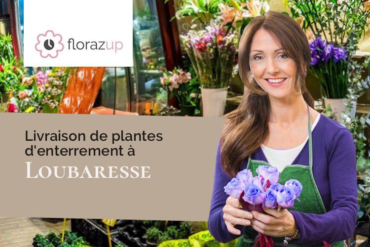 plantes pour un deuil à Loubaresse (Cantal/15390)