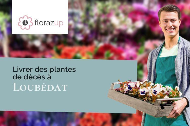 bouquets de fleurs pour un deuil à Loubédat (Gers/32110)