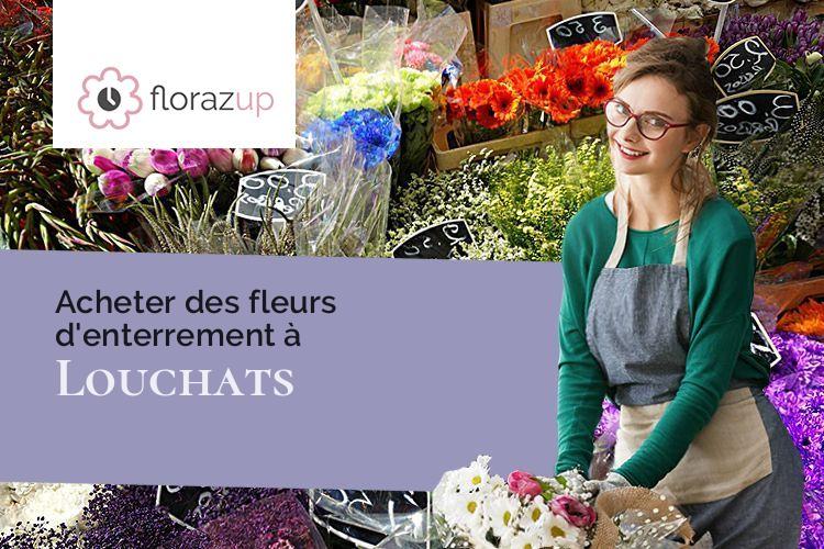 bouquets de fleurs pour des funérailles à Louchats (Gironde/33125)