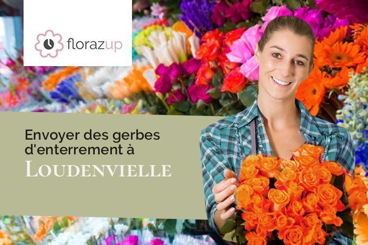 créations de fleurs pour des funérailles à Loudenvielle (Hautes-Pyrénées/65510)