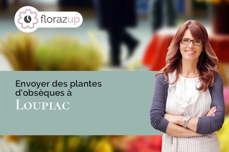 coupes de fleurs pour un décès à Loupiac (Gironde/33410)