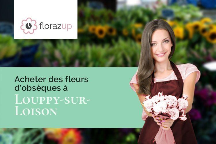 bouquets de fleurs pour un deuil à Louppy-sur-Loison (Meuse/55600)