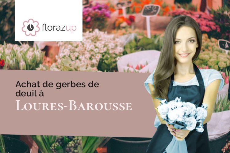 couronnes florales pour un décès à Loures-Barousse (Hautes-Pyrénées/65370)