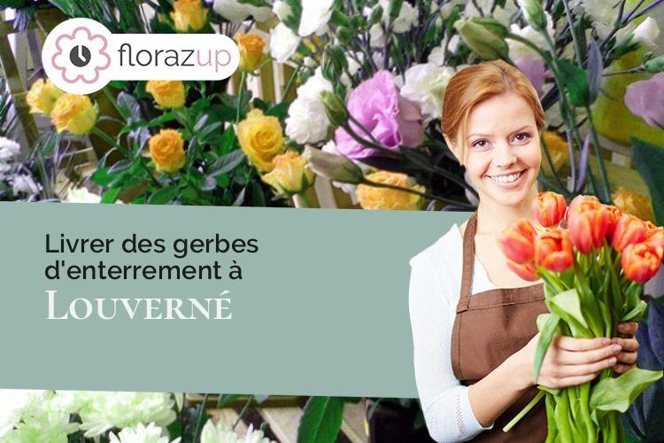 couronnes florales pour un décès à Louverné (Mayenne/53950)