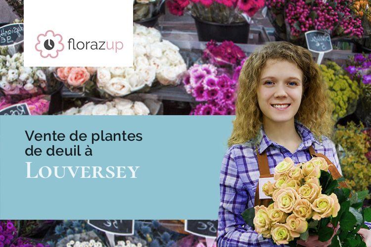 bouquets de fleurs pour un décès à Louversey (Eure/27190)