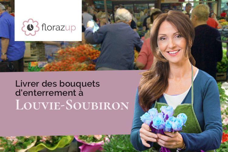 coupes de fleurs pour un deuil à Louvie-Soubiron (Pyrénées-Atlantiques/64440)