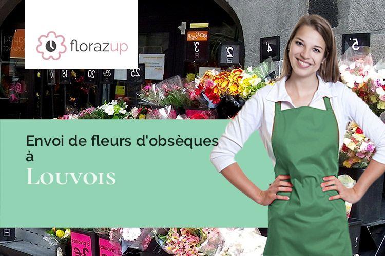 créations florales pour un enterrement à Louvois (Marne/51150)