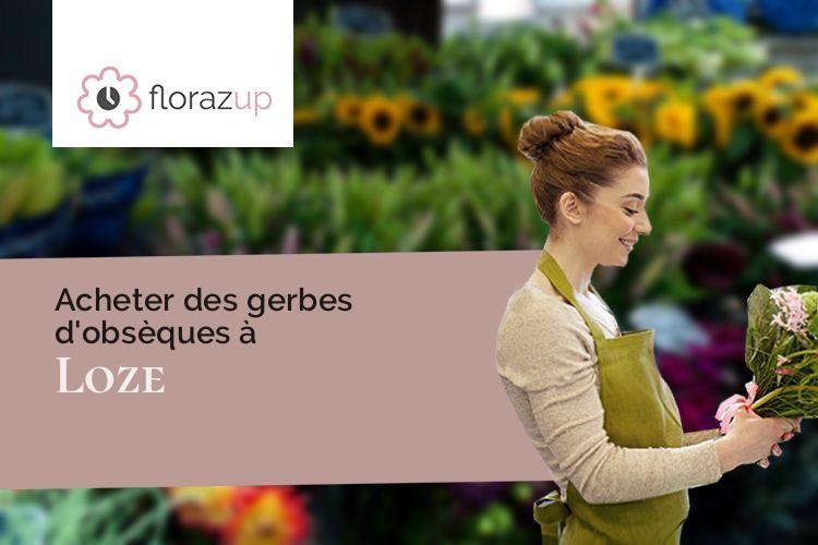 fleurs deuil pour un deuil à Loze (Tarn-et-Garonne/82160)