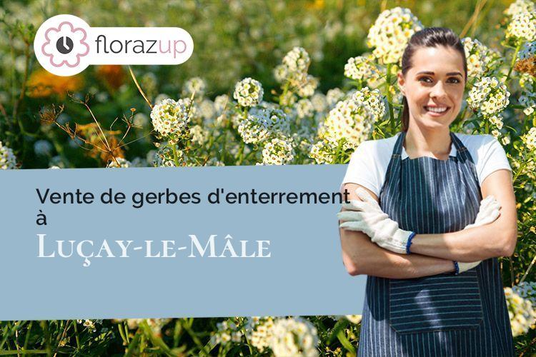 créations florales pour un deuil à Luçay-le-Mâle (Indre/36360)