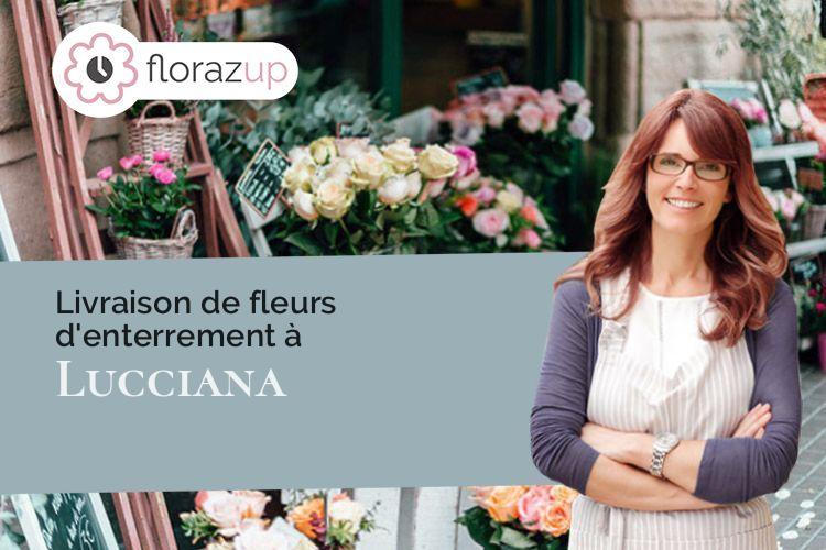 créations florales pour des funérailles à Lucciana (Corse/20290)