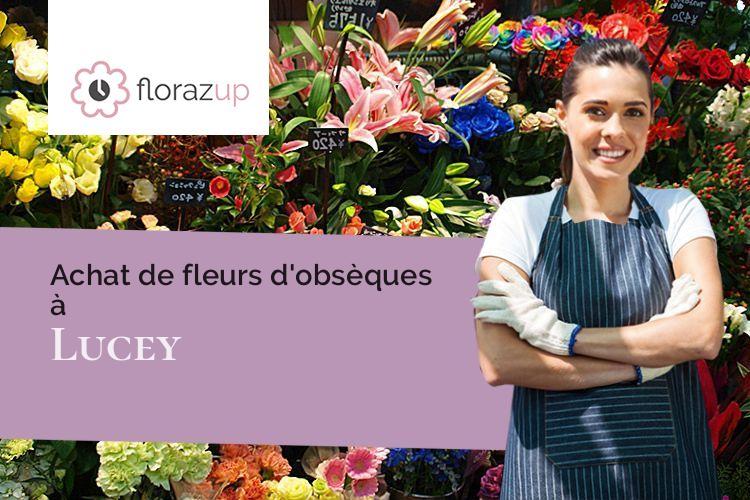 coupes de fleurs pour un deuil à Lucey (Côte-d'Or/21290)
