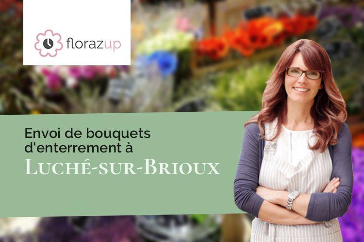 bouquets de fleurs pour un deuil à Luché-sur-Brioux (Deux-Sèvres/79170)