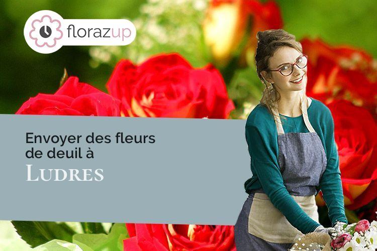 coupes de fleurs pour des funérailles à Ludres (Meurthe-et-Moselle/54710)