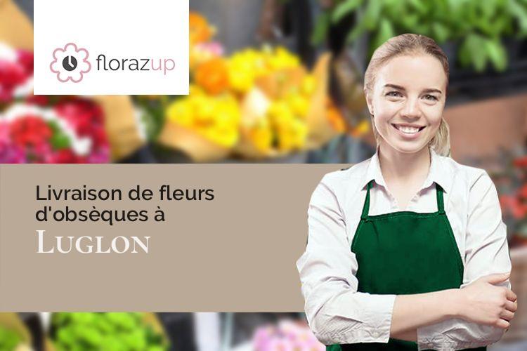 bouquets de fleurs pour un décès à Luglon (Landes/40630)