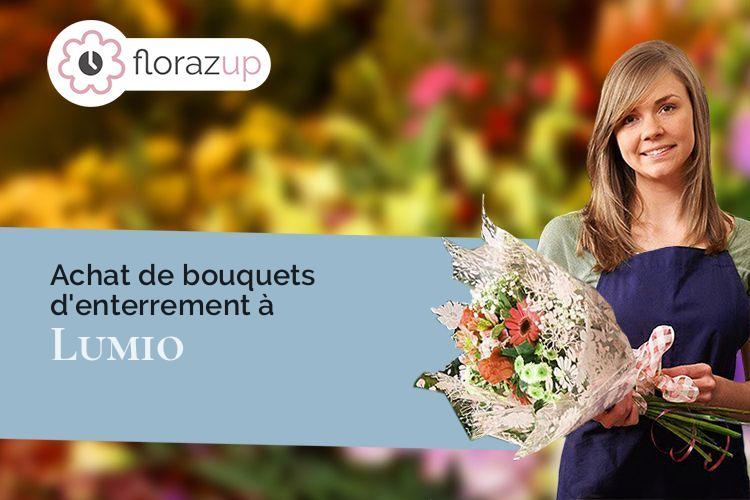 fleurs deuil pour une crémation à Lumio (Corse/20260)