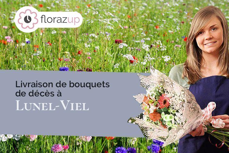 coupes de fleurs pour des funérailles à Lunel-Viel (Hérault/34400)