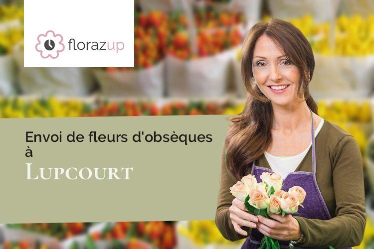 compositions de fleurs pour des obsèques à Lupcourt (Meurthe-et-Moselle/54210)