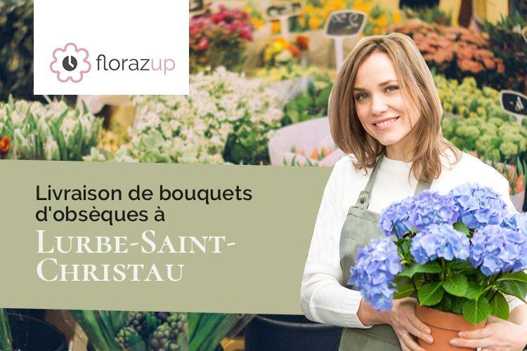 bouquets de fleurs pour des obsèques à Lurbe-Saint-Christau (Pyrénées-Atlantiques/64660)