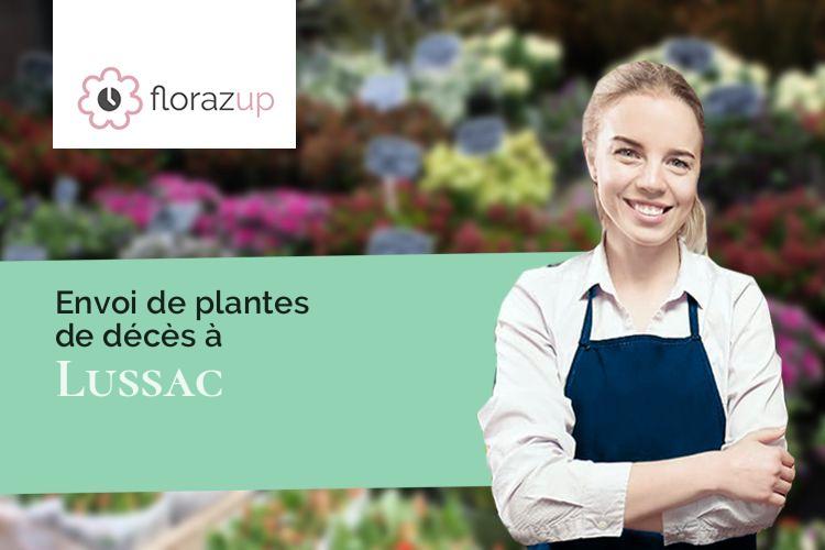 plantes pour un enterrement à Lussac (Charente-Maritime/17500)