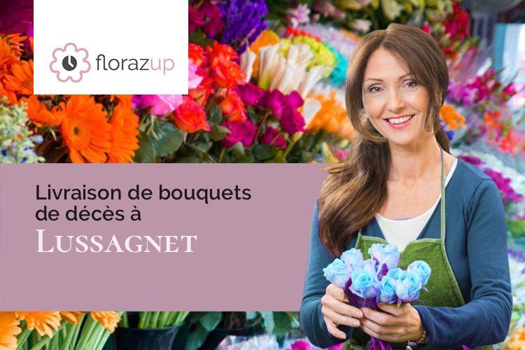 créations florales pour une crémation à Lussagnet (Landes/40270)