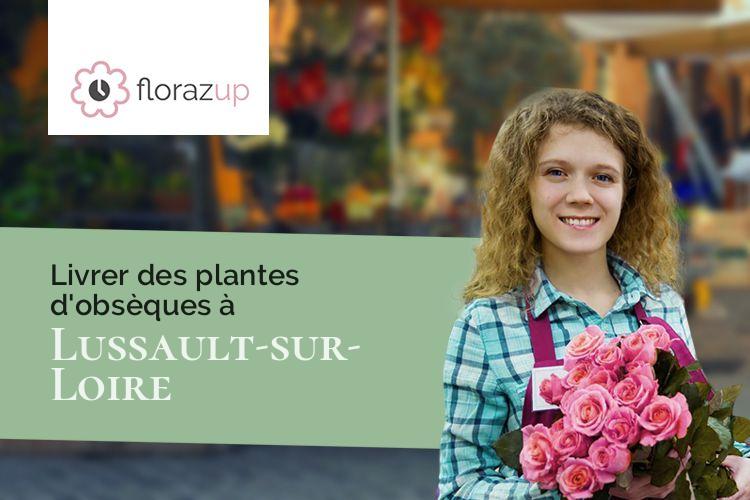 compositions florales pour des obsèques à Lussault-sur-Loire (Indre-et-Loire/37400)