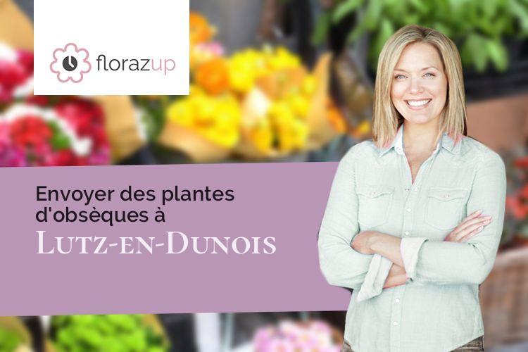 croix de fleurs pour une crémation à Lutz-en-Dunois (Eure-et-Loir/28200)