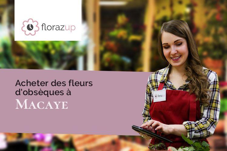 coeurs de fleurs pour un décès à Macaye (Pyrénées-Atlantiques/64240)