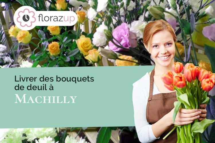 compositions florales pour des obsèques à Machilly (Haute-Savoie/74140)