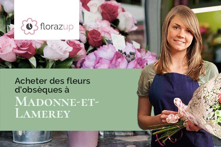 créations de fleurs pour une crémation à Madonne-et-Lamerey (Vosges/88270)