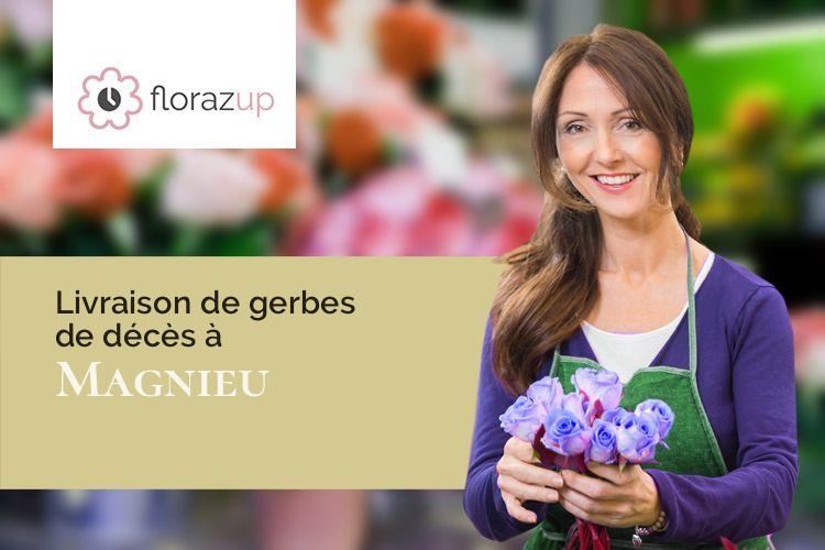 bouquets de fleurs pour une crémation à Magnieu (Ain/01300)