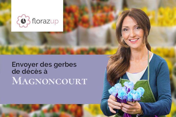 couronnes de fleurs pour une crémation à Magnoncourt (Haute-Saône/70800)