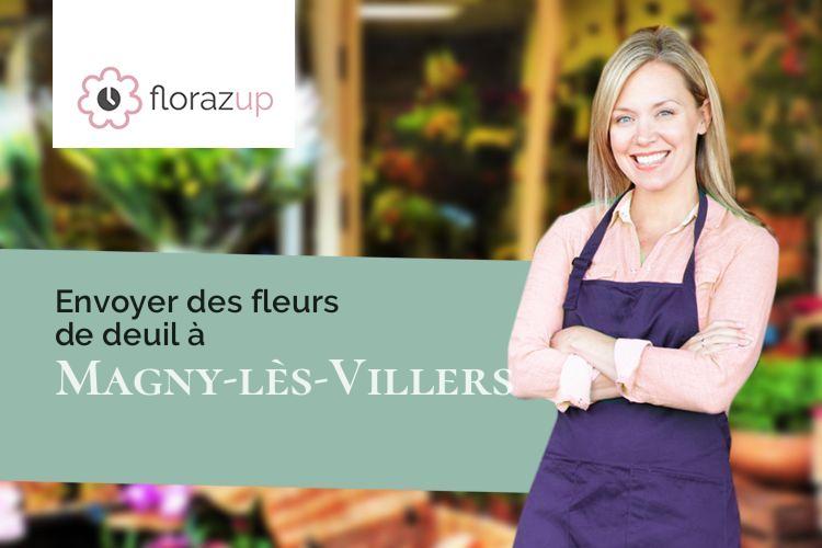 bouquets de fleurs pour un décès à Magny-lès-Villers (Côte-d'Or/21700)