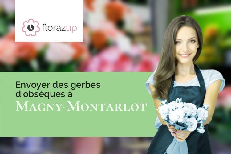 coupes de fleurs pour un deuil à Magny-Montarlot (Côte-d'Or/21130)