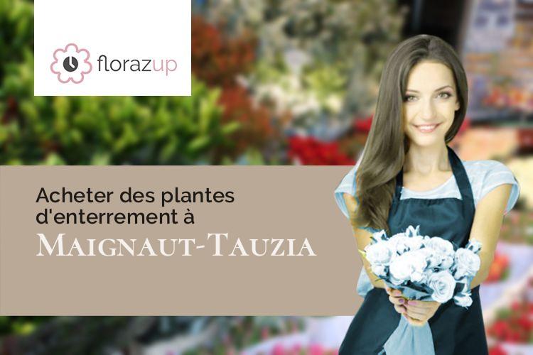 couronnes de fleurs pour une crémation à Maignaut-Tauzia (Gers/32310)