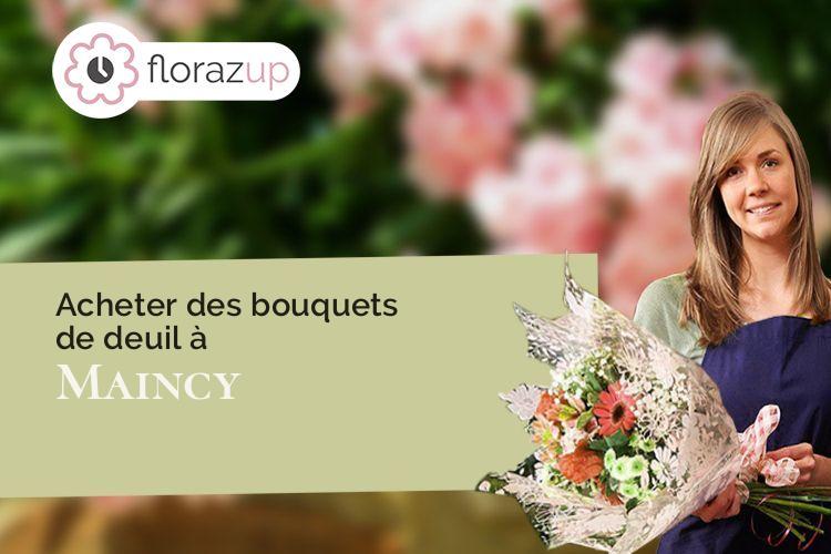compositions de fleurs pour une crémation à Maincy (Seine-et-Marne/77950)