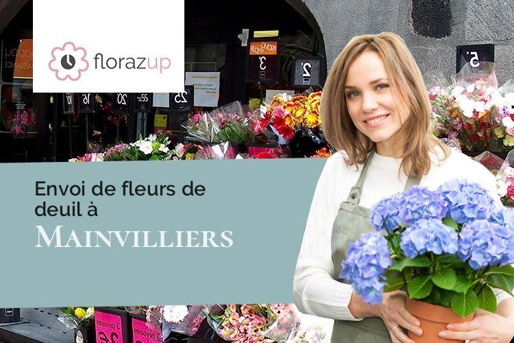 compositions de fleurs pour des funérailles à Mainvilliers (Loiret/45330)