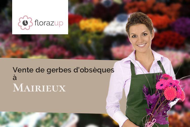 coeurs de fleurs pour un décès à Mairieux (Nord/59600)