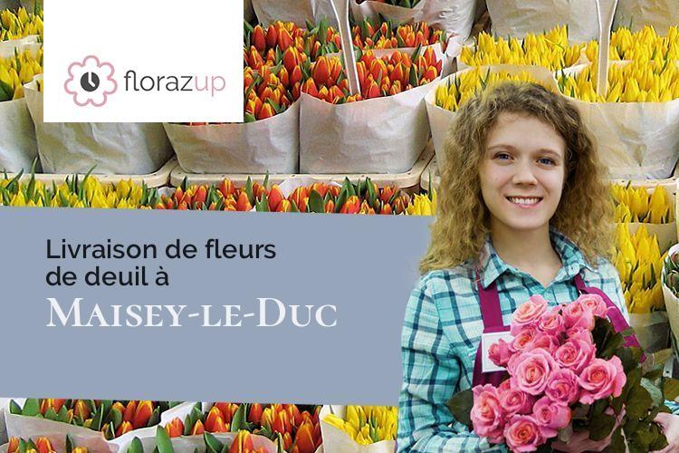 coupes de fleurs pour un décès à Maisey-le-Duc (Côte-d'Or/21400)