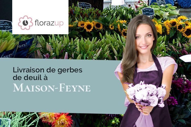 bouquets de fleurs pour une crémation à Maison-Feyne (Creuse/23800)