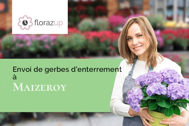 coeurs de fleurs pour des obsèques à Maizeroy (Moselle/57530)