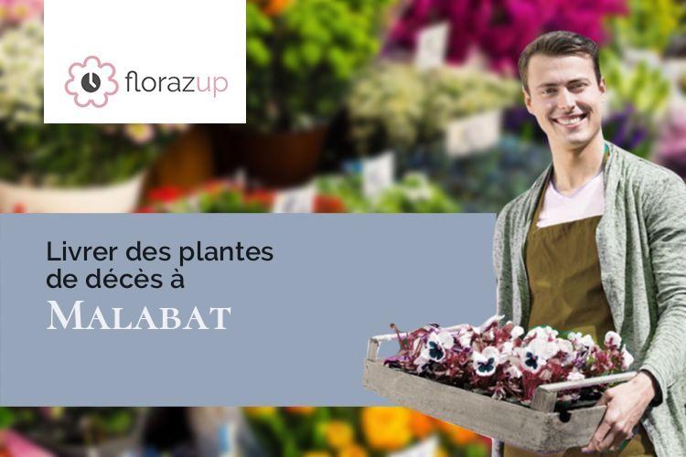 créations de fleurs pour un enterrement à Malabat (Gers/32730)